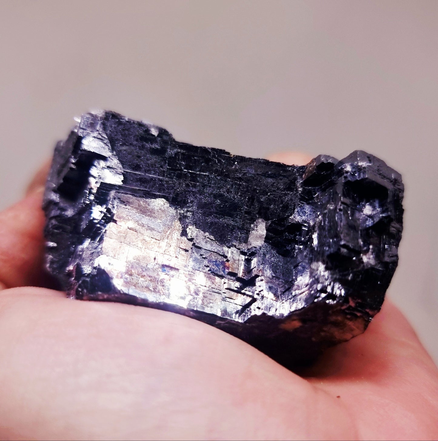 NATURAL COBBED SILVER MIRROR GALENA 241 g - SPIRITUAL TRANSFORMATION