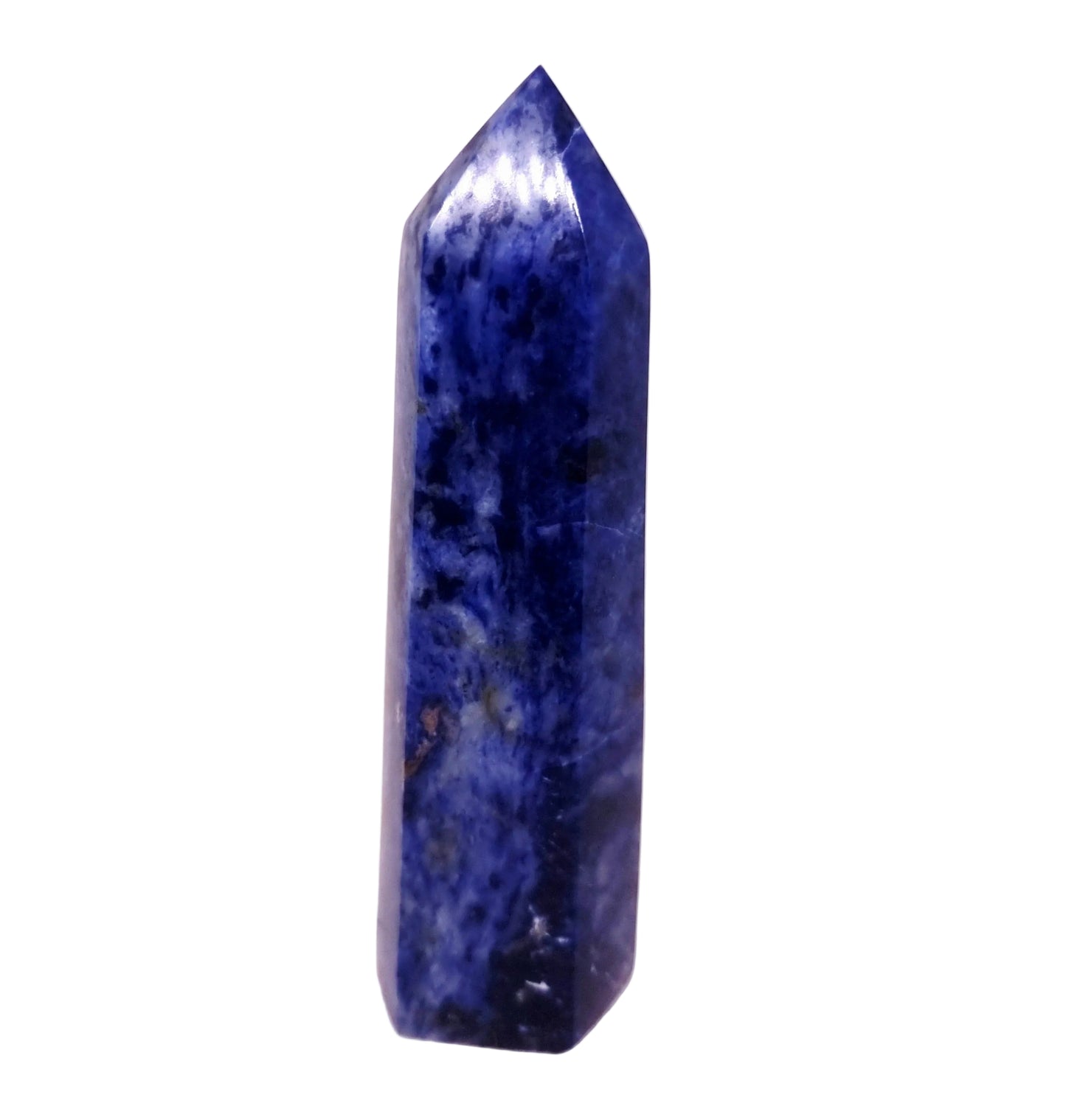 SODALITE POLISHED TOWER 11 cm - EMOTIONAL WELLBEING