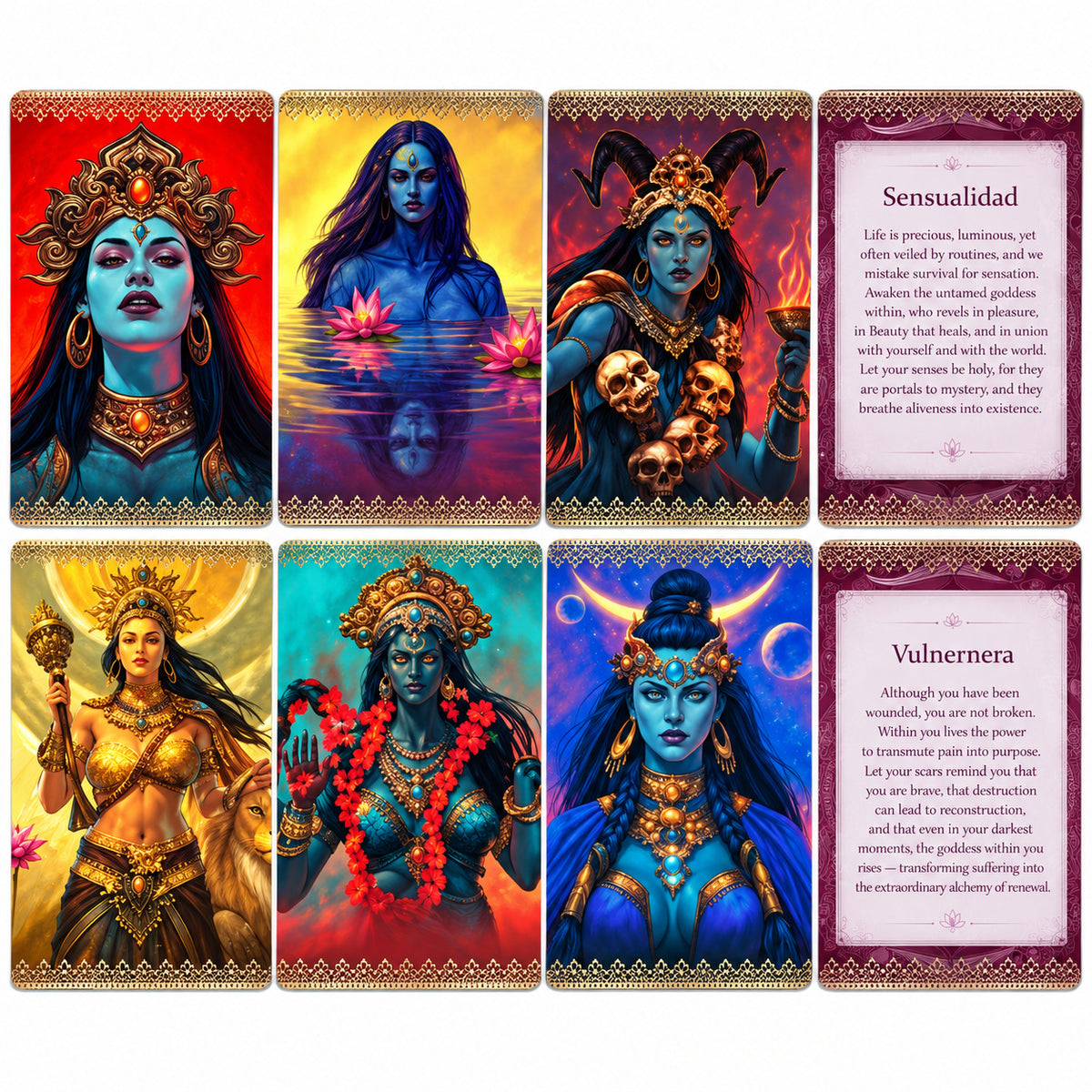 Kali Oracle Card Deck - Wildlings Crystals South Africa
