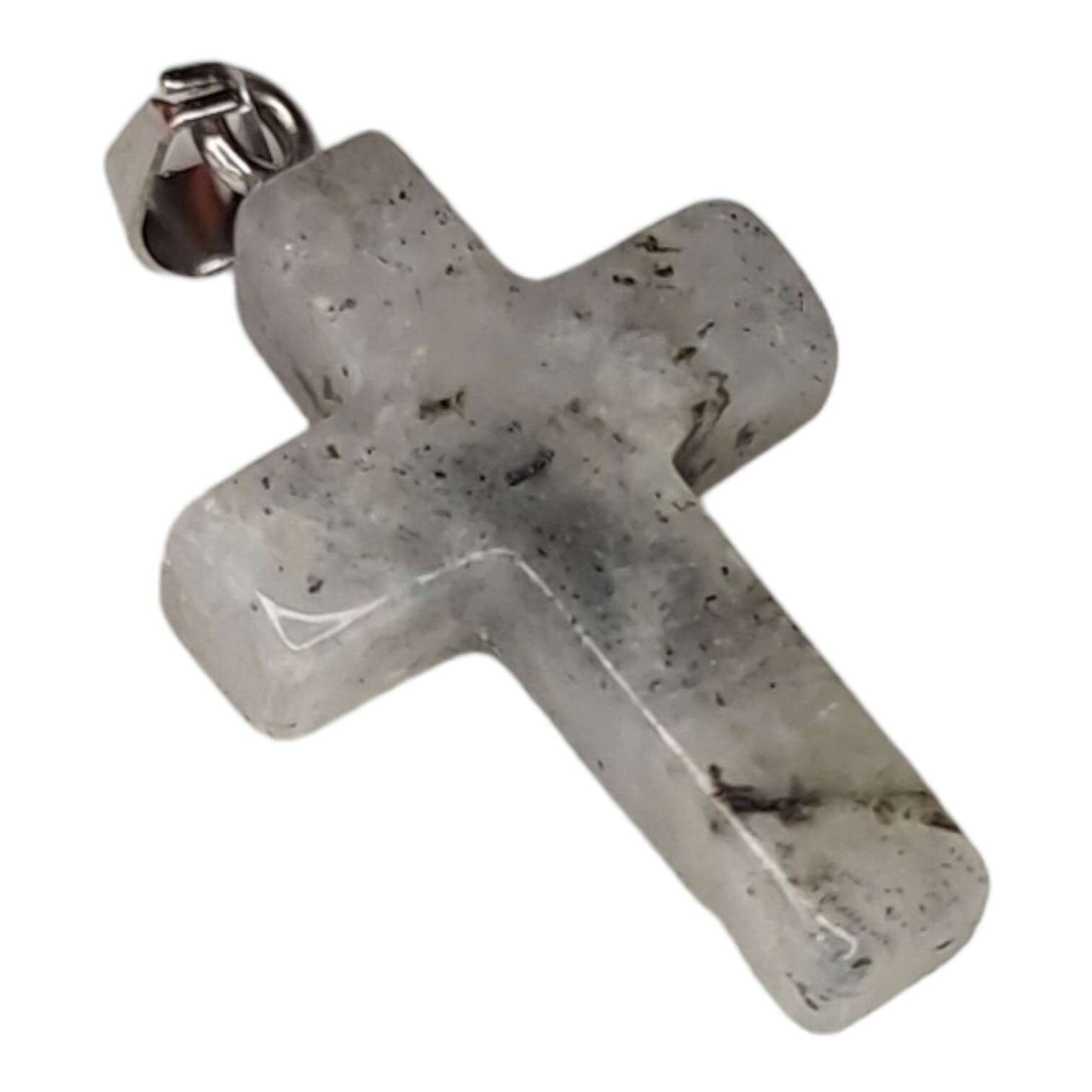 LABRADORITE CROSS PENDANT
