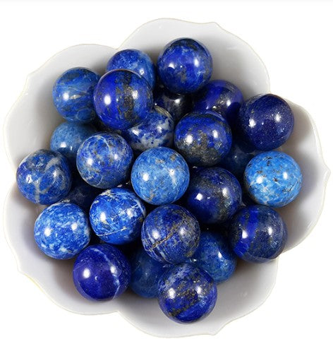 LAPIS LAZULI SPHERE 2 cm - INTUITION & WISDOM
