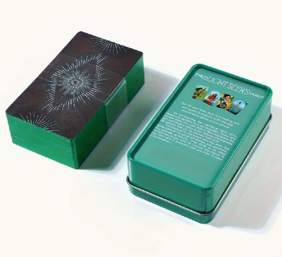 THE LIGHT SEERS TAROT CARD DECK IN A TIN - DIVINATION