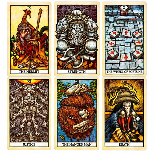 LABYRINTH TAROT DECK - DIVINATION