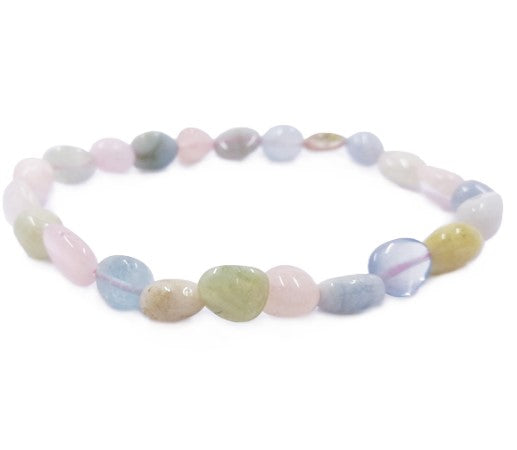 MORGANITE NUGGET BRACELET - ALIGNMENT