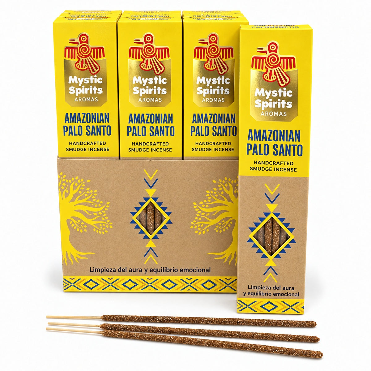 Mystic Spirits Amazonian Palo Santo Incense Sticks - Wildlings Crystals South Africa