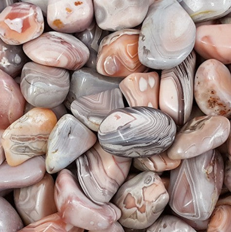 PINK AGATE POCKET STONE - PROTECTION