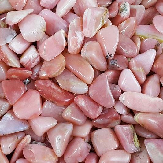 PINK OPAL POCKET STONE - EMOTIONAL HEALING