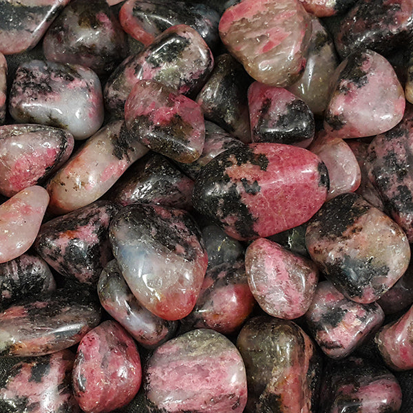 RHODONITE POCKET STONE - LOVE