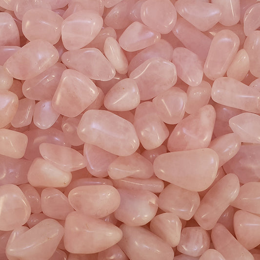 ROSE QUARTZ POCKET STONE XL - UNCONDITIONAL LOVE
