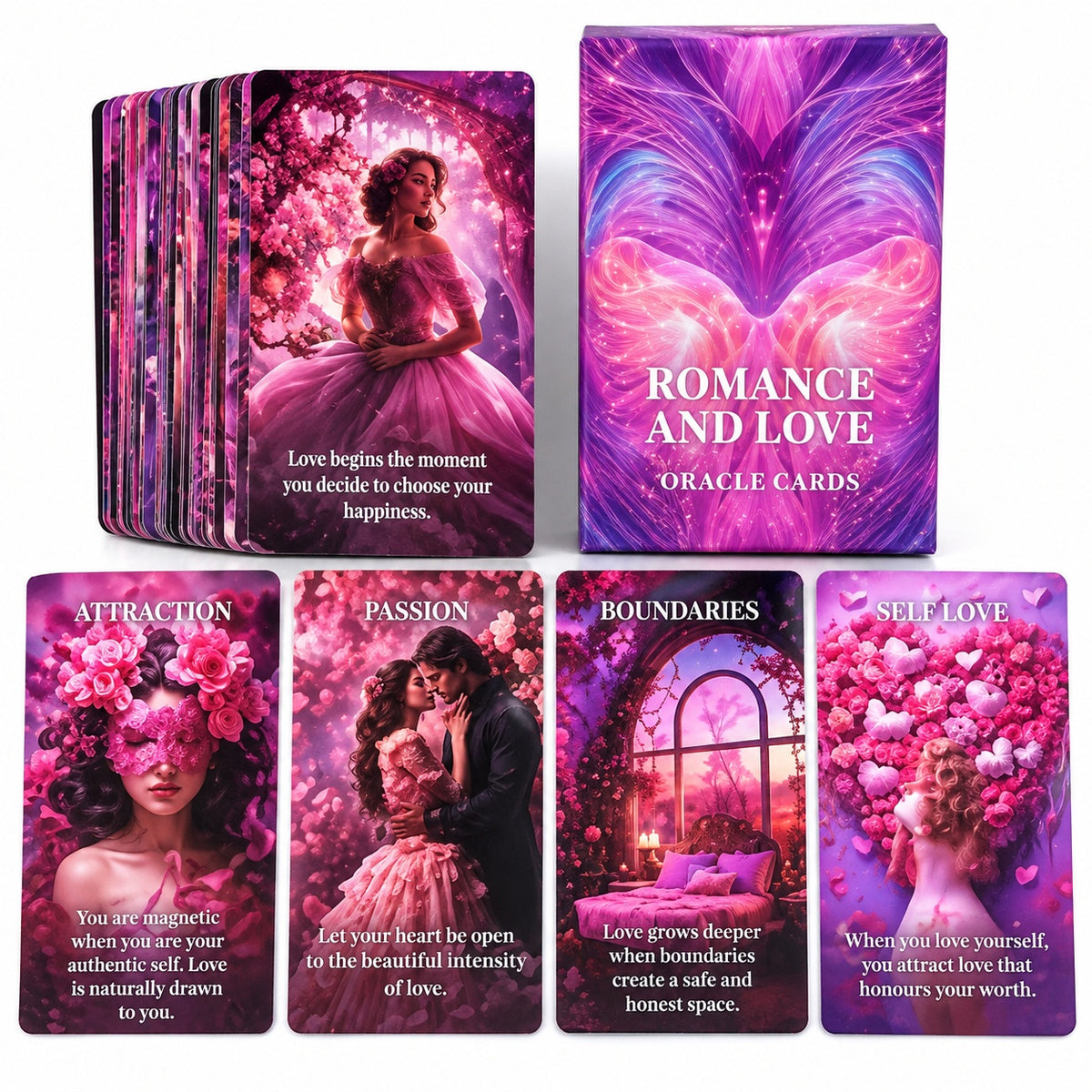 Romance And Love Oracle Cards - Wildlings Crystals South Africa