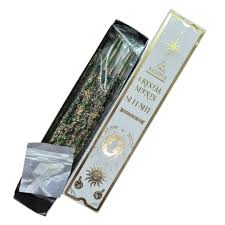 SELENITE CRYSTAL SCENTS INCENSE SMUDGE STICKS