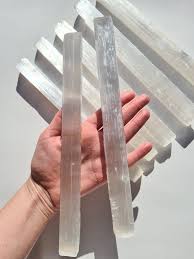 SELENITE STICKS 30 cm - ANGELIC GUIDANCE