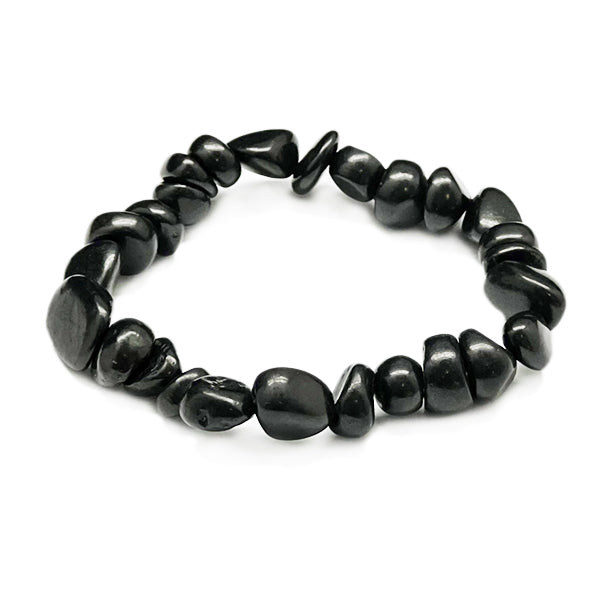 SHUNGITE NUGGET BRACELET - PURIFICATION & PROTECTION
