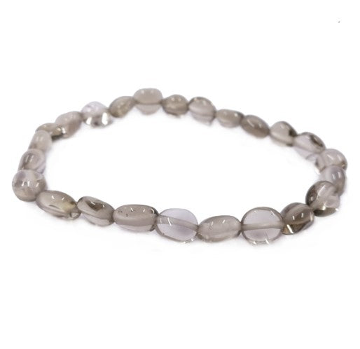 SMOKY QUARTZ NUGGET BRACELET - GROUNDING & PROTECTION