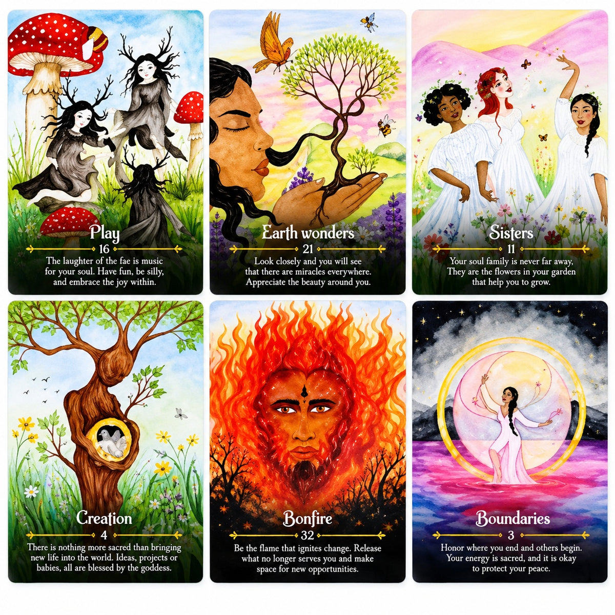 Seasons Of The Witch Beltane Oracle Cards - Wildlings Crystals South Africa
