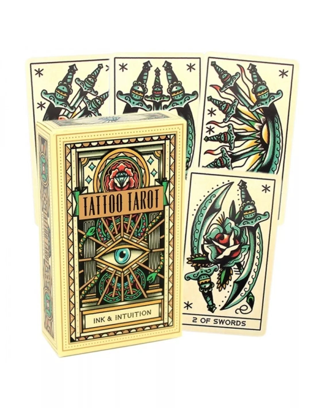 THE TATTOO TAROT CARD DECK - DIVINITION
