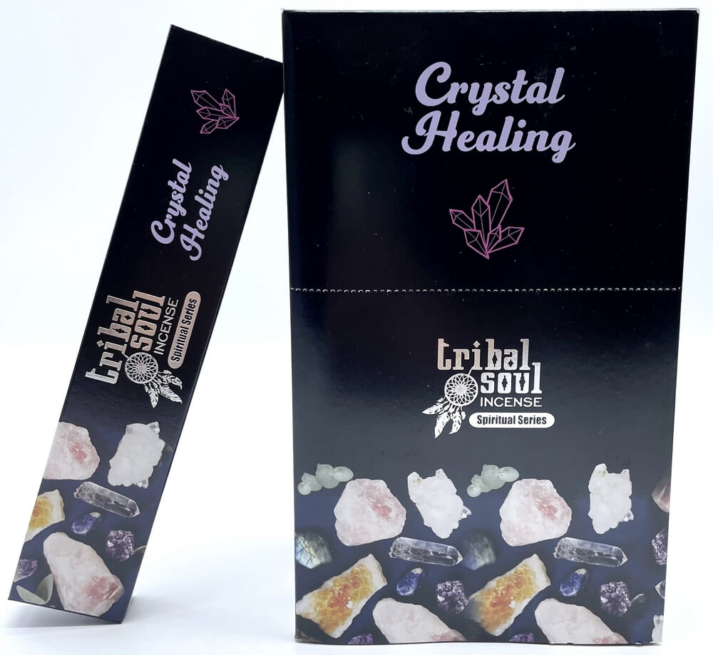 TRIBAL SOUL CRYSTAL HEALING SMUDGE STICKS