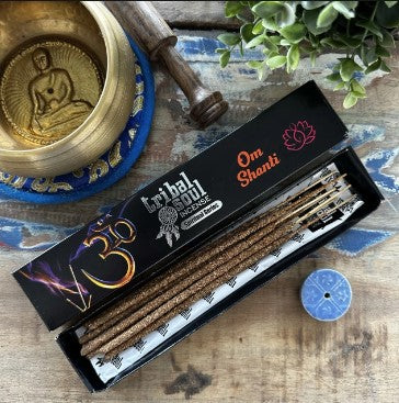 OM SHANTI SMUDGE STICKS - TRIBAL SOUL