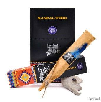 TRIBAL SOUL SANDALWOOD SMUDGE STICKS