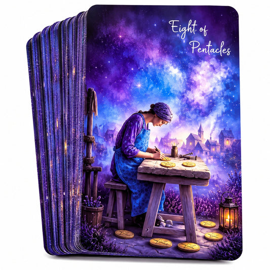 The Violet Veil Tarot Deck - Wildlings Crystals South Africa
