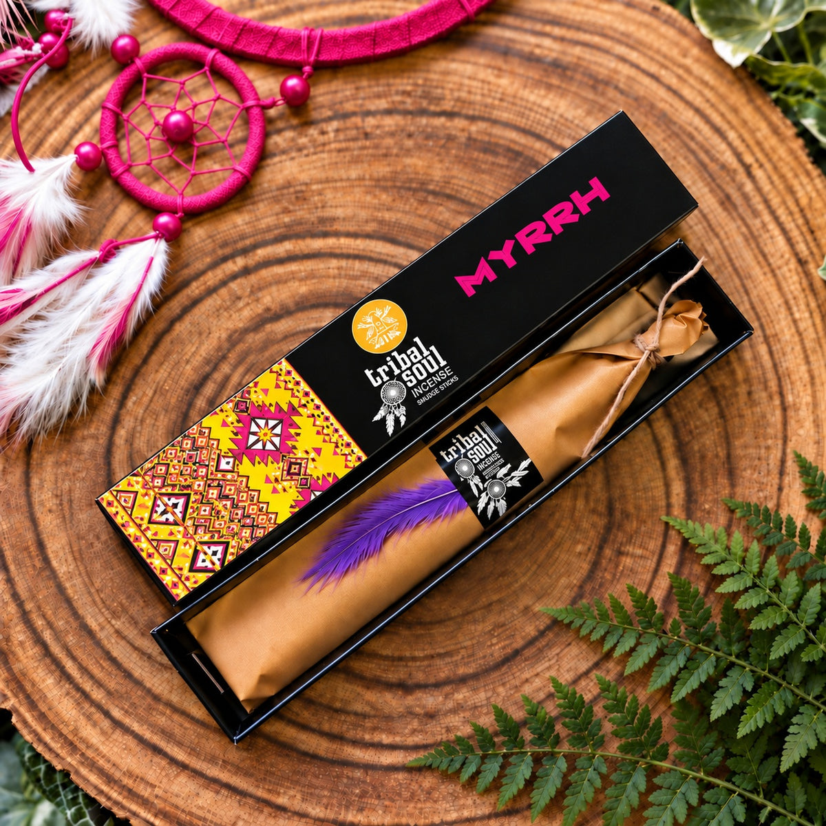 TRIBAL SOUL MYRRH SMUDGE STICKS