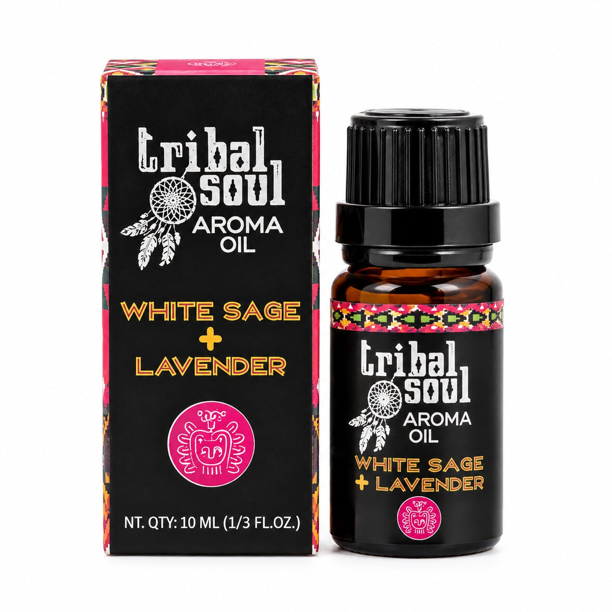 TRIBAL SOUL WHITE SAGE & LAVENDER AROMA OIL - PURIFICATION