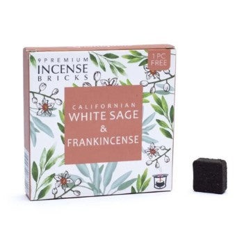 WHITE SAGE & FRANKINCENSE INCENSE BRICKS