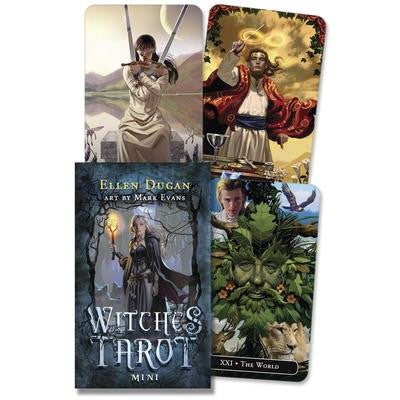 WITCHES TAROT CARDS IN A TIN - DIVINATION
