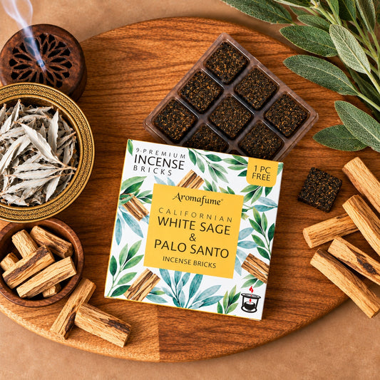 INCENSE BRICKS - WHITE SAGE & PALO SANTO