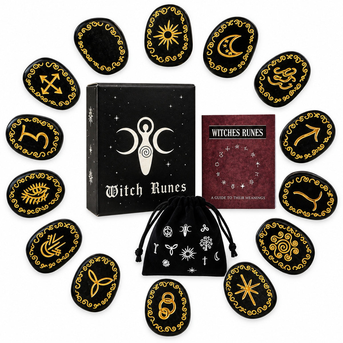 WITCHES RUNES SET - DIVINATION
