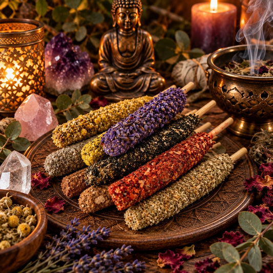 AROMA LOLLIPOP SMUDGE KIT - ENERGY CLEARING