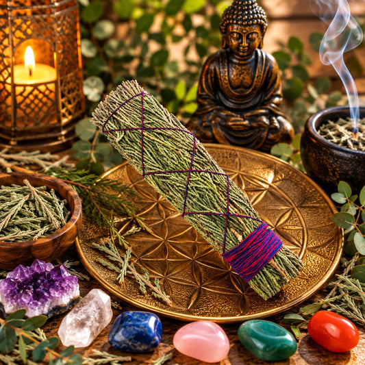 CEDAR SMUDGE WAND 12 cm