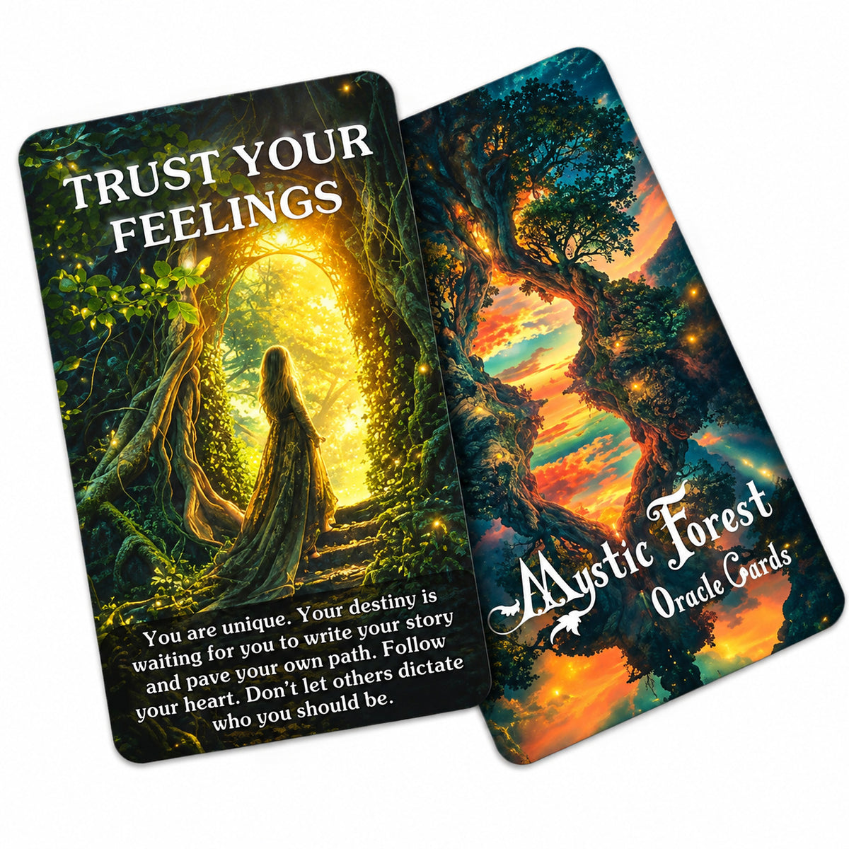 Mystic Forest Oracle Cards - Wildlings Crystals South Africa
