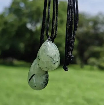 PREHNITE ENERGY NECKLACE - HEAL THE HEALER