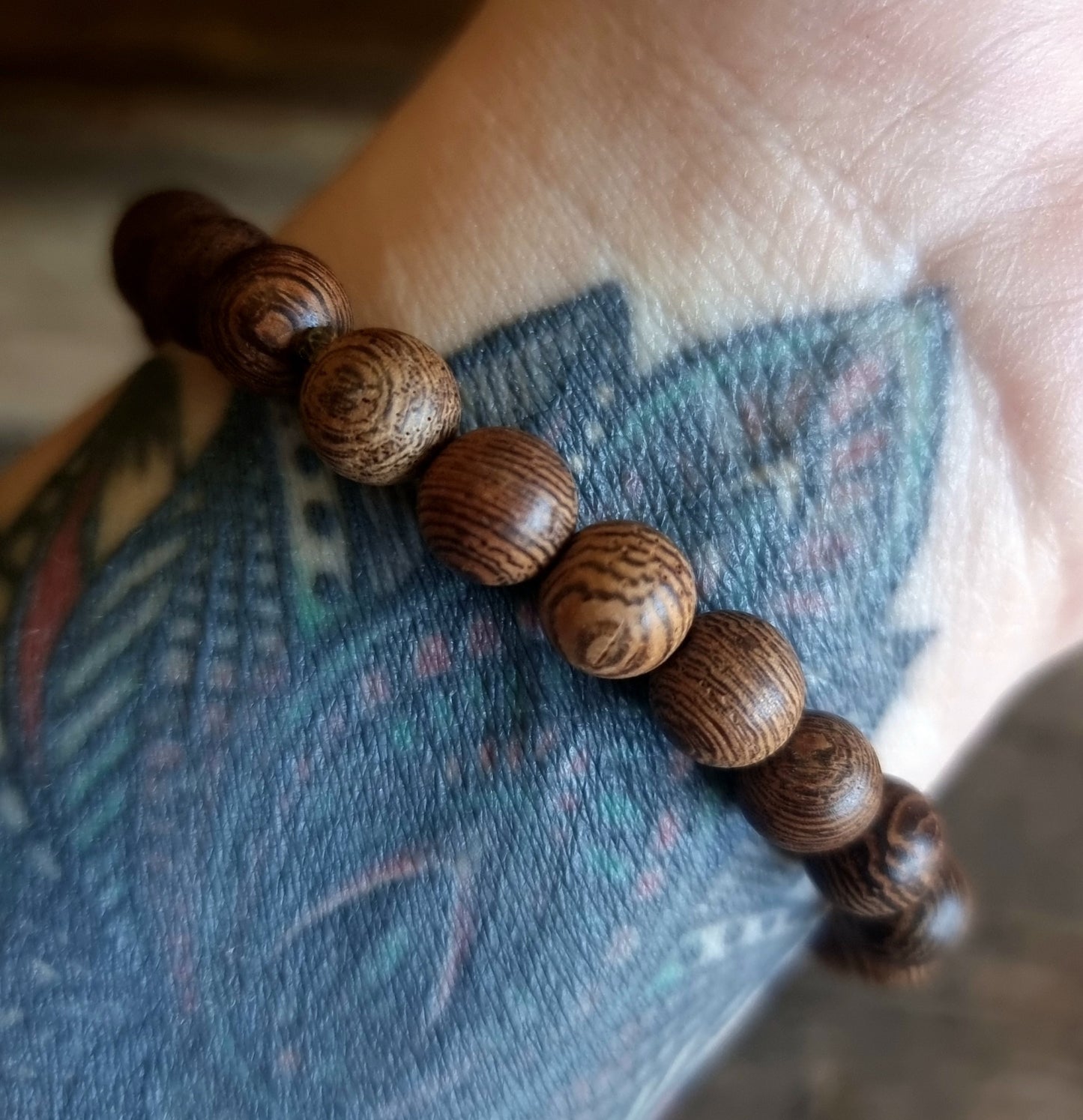 ROSEWOOD ENERGY BRACELET 8 mm- GROUNDING