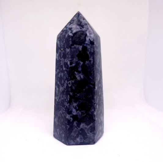 MERLINITE (GABBRO) POLISHED TOWER 584 g - INTUITION