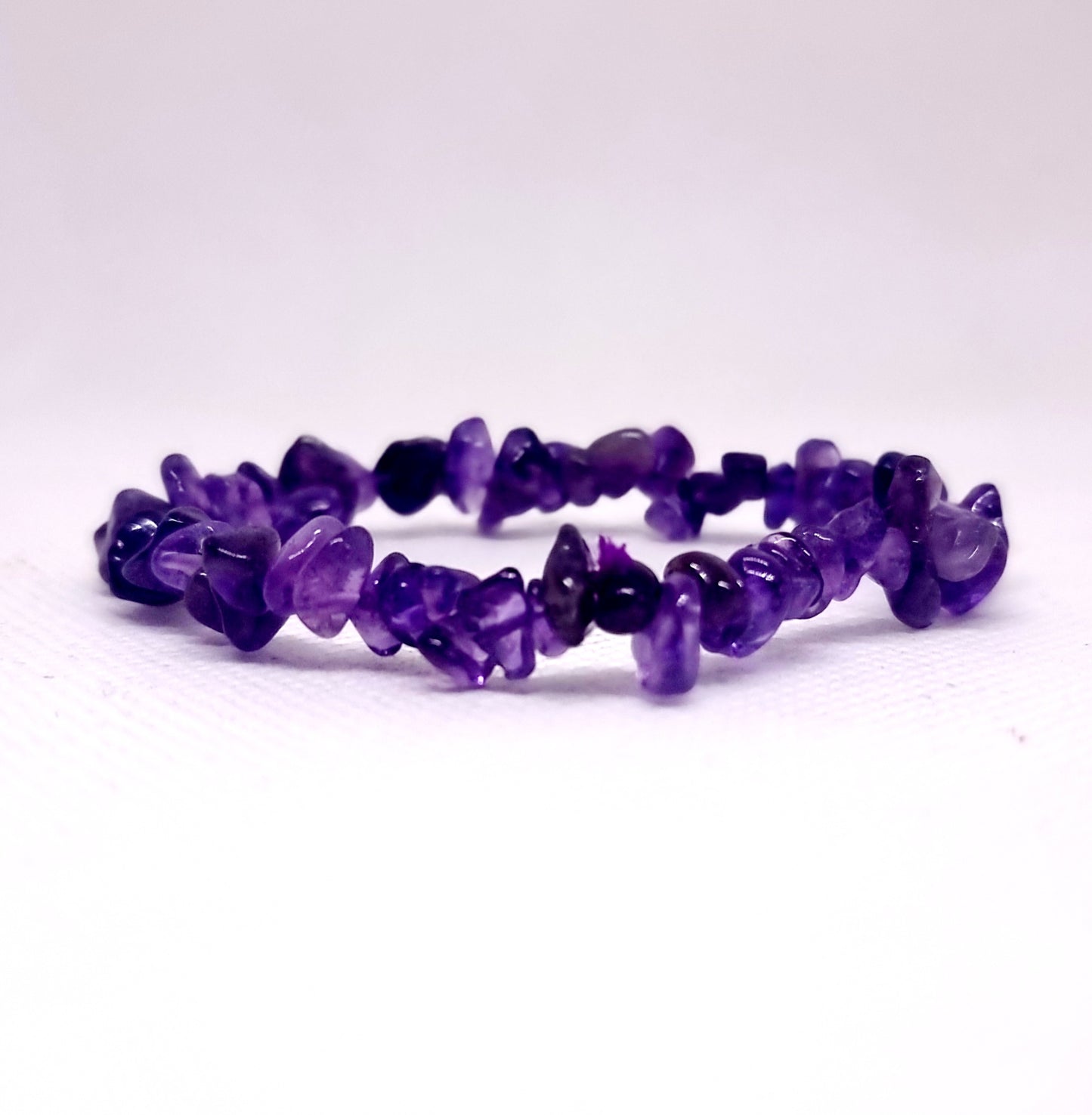 AMETHYST CHIPPED BRACELET - PSYCHIC ABILITIES