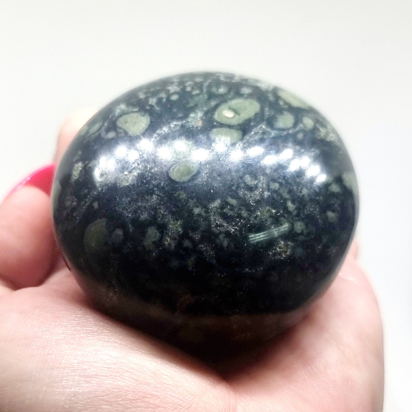 POLISHED KAMBABA JASPER GALLETS - PEACE & TRANQUILITY