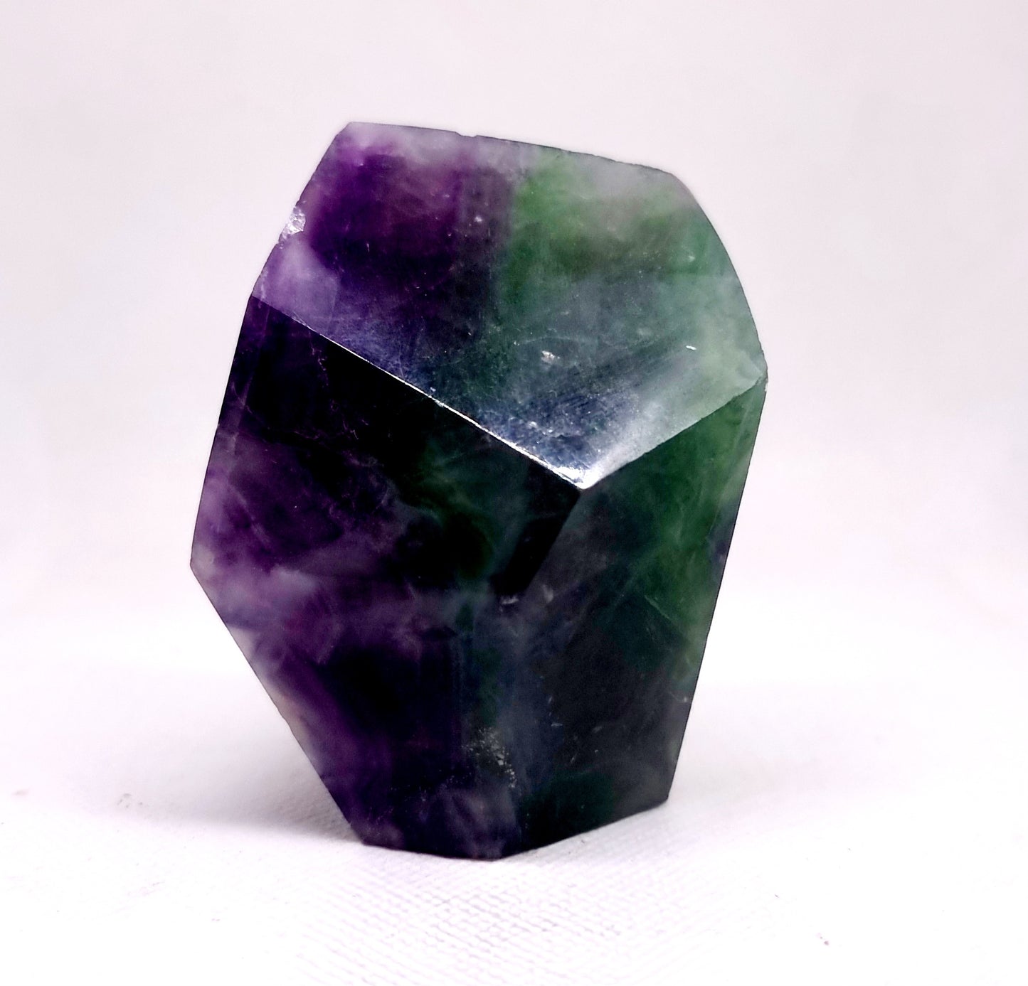 RAINBOW FLUORITE POLISHED FREEFORM 8 cm (407g) - MENTAL CLARITY