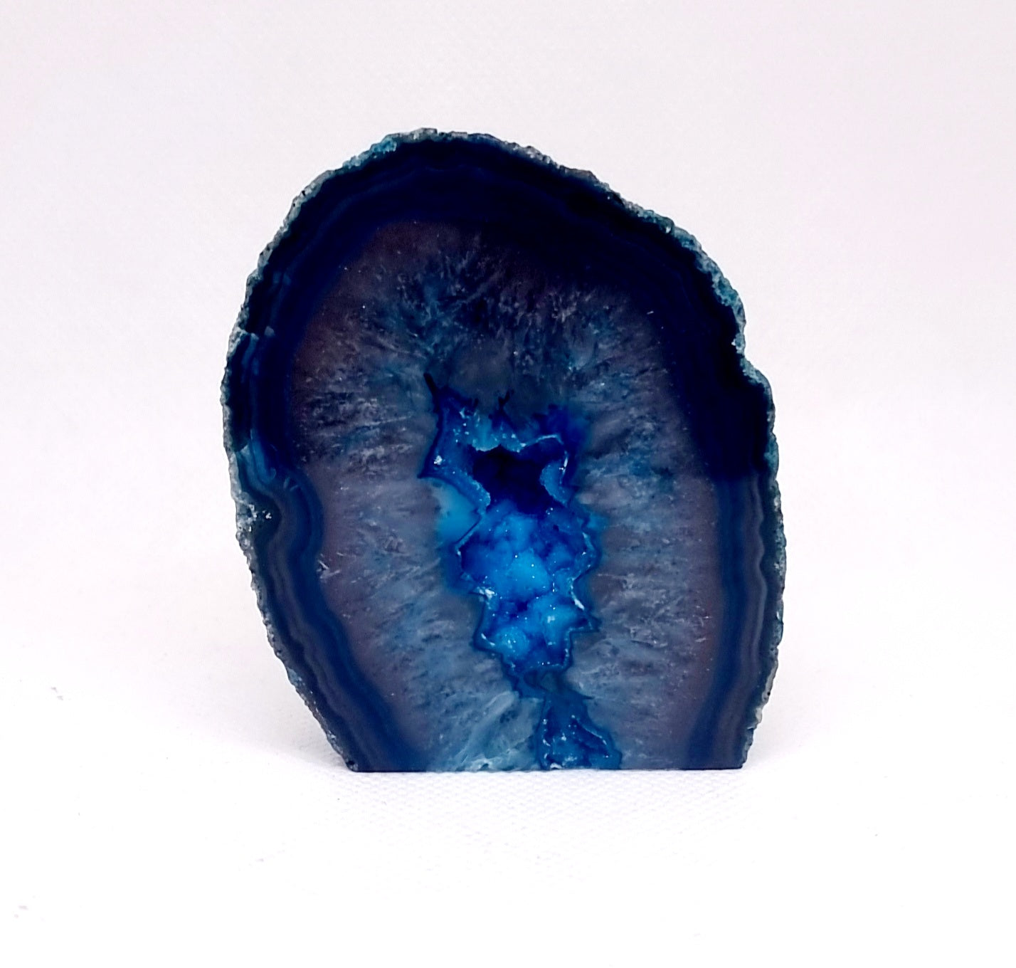 TEAL AGATE GEODE 208 g - INNER PEACE