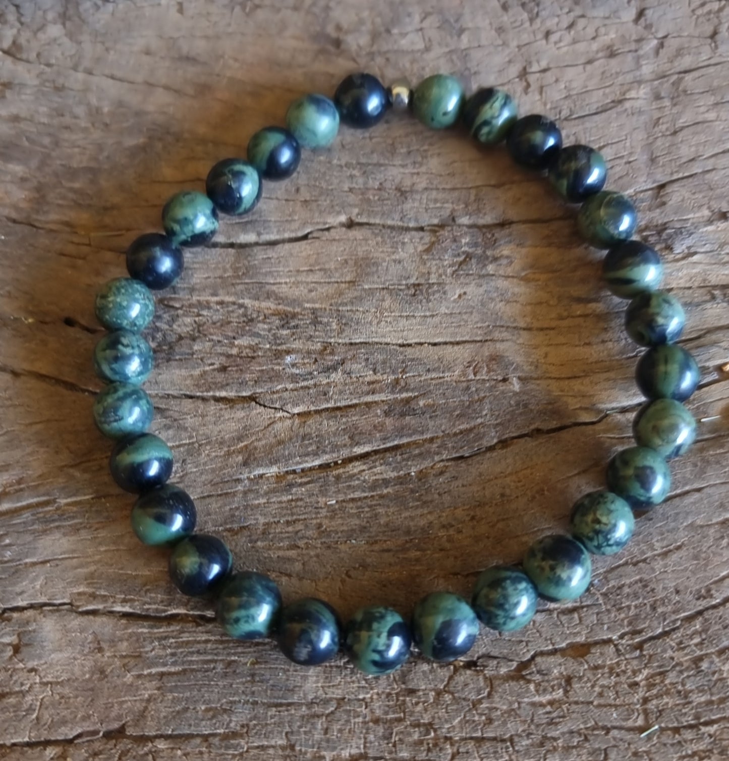 KAMBABA JASPER ENERGY BRACELET 6 mm - PEACE & TRANQUILITY