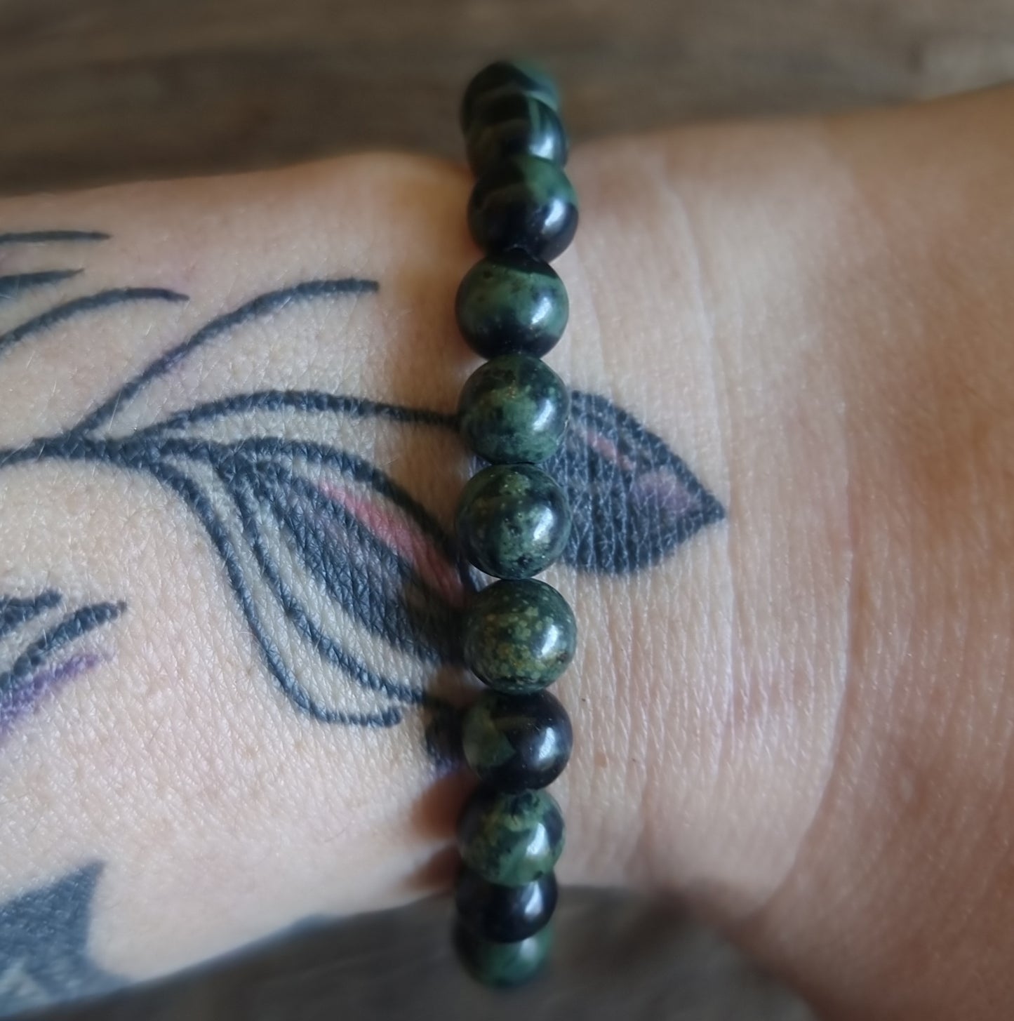KAMBABA JASPER ENERGY BRACELET 6 mm - PEACE & TRANQUILITY