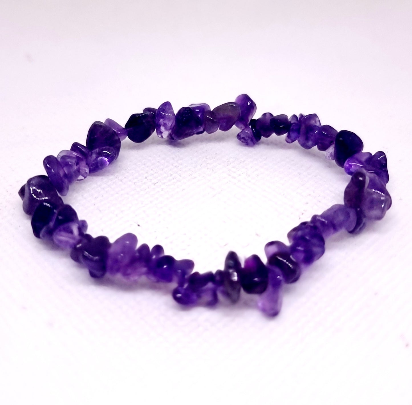 AMETHYST CHIPPED BRACELET - PSYCHIC ABILITIES