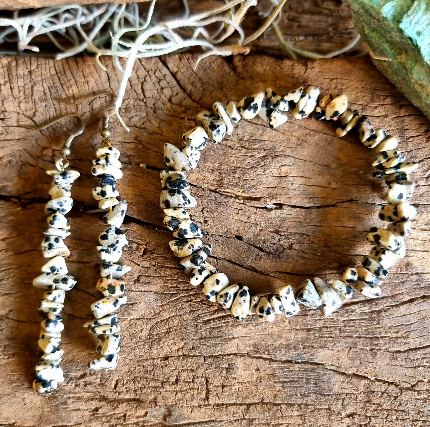 DALMATION JASPER JEWELLERY SET - DEVOTION