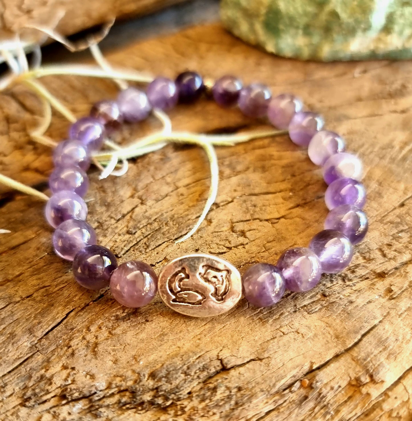 PISCES ZODIAC ENERGY BRACELET - AMETHYST
