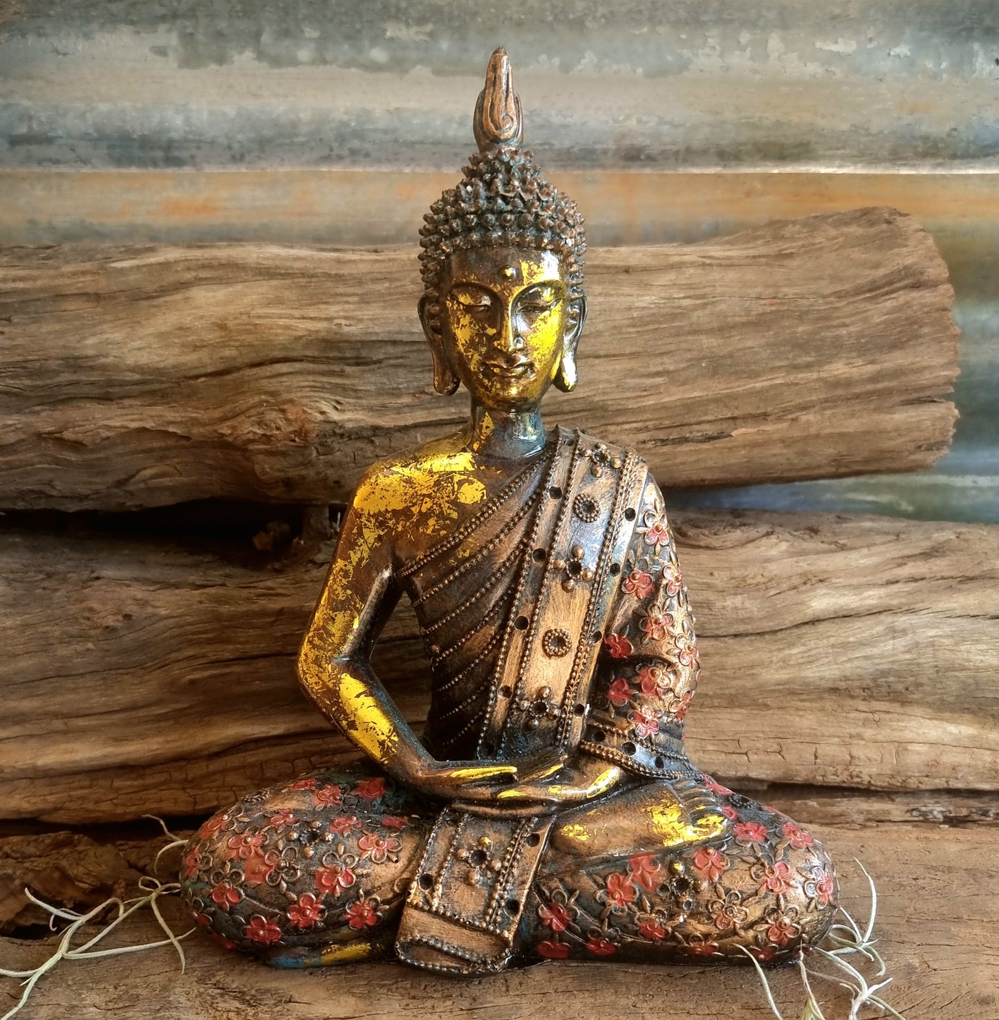 BUDDAH MEDITATION STATUE LRG