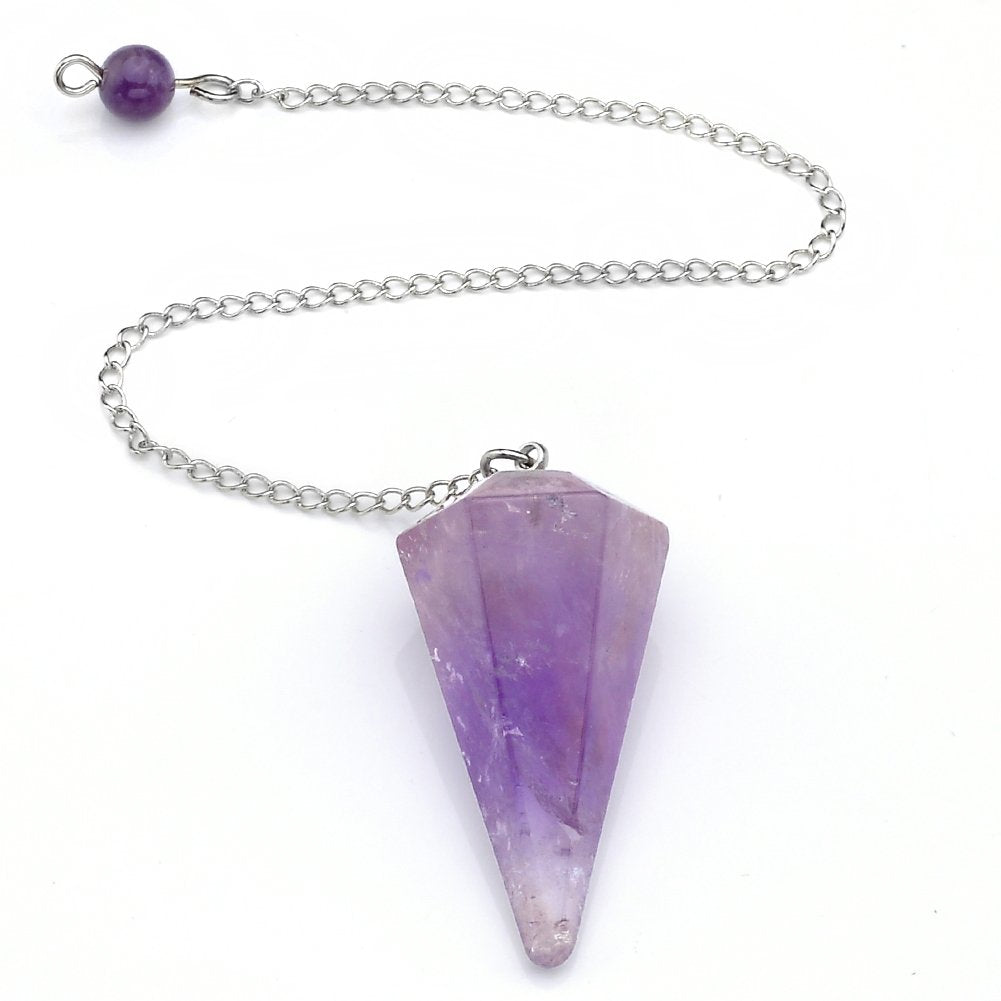 AMETHYST LARGE PENDULUM - DIVINATION