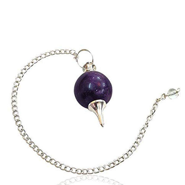 AMETHYST ROUND PENDULUM - DIVINATION