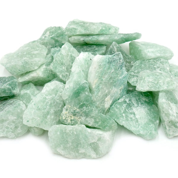 GREEN AVENTURINE ROUGH - ABUNDANCE & PROSPERITY