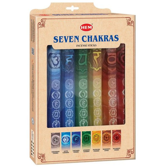 CHAKRA BALANCING INCENSE PACK - ENERGY HEALING
